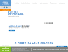 Tablet Screenshot of chansonportugal.com